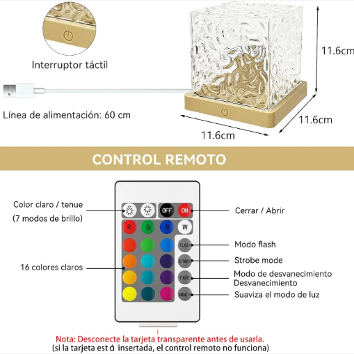 Lámpara Aurora Boreal