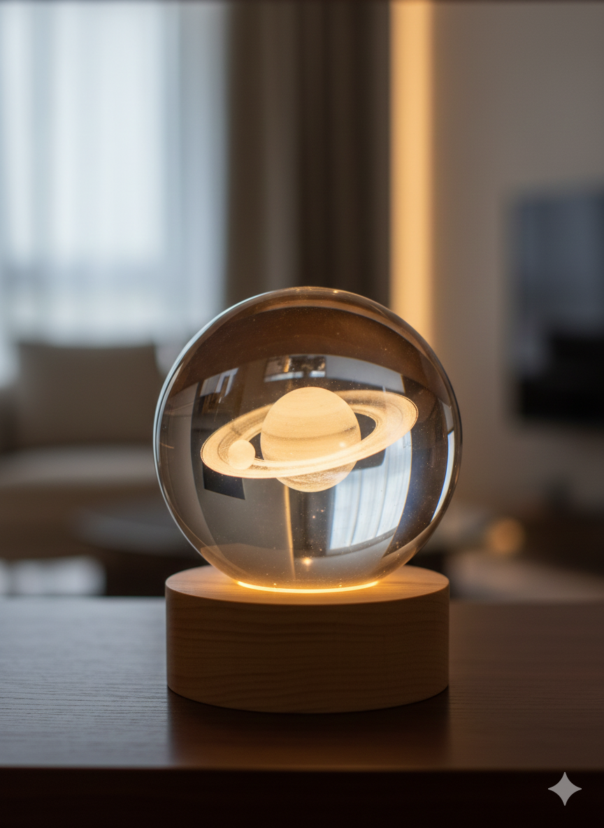 ESFERA PLANETA SATURNO - TIERRA - ASTRON