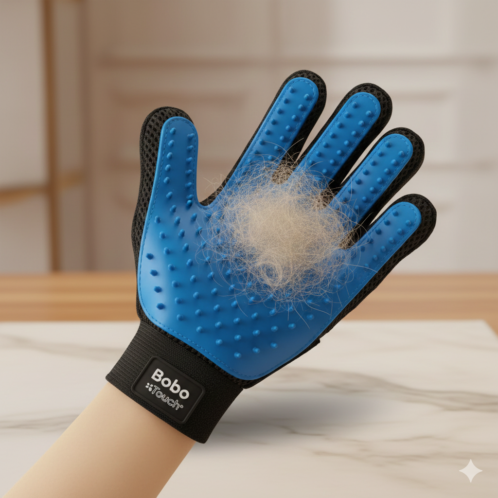 Guante Bobo Touch para eliminar el pelo